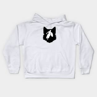 Lagartha Warrior White Kids Hoodie